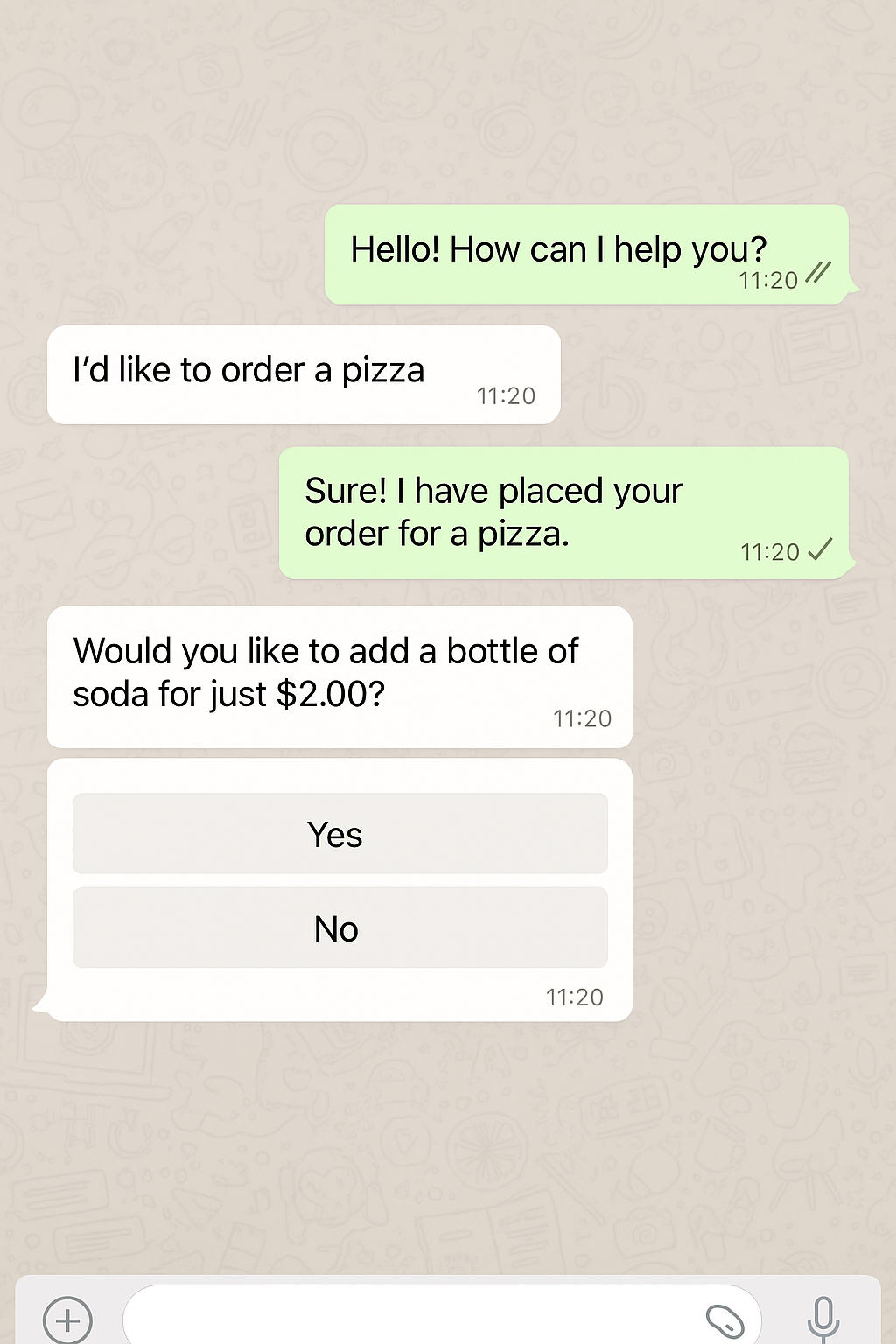 UPSALE בוט ווצאפ