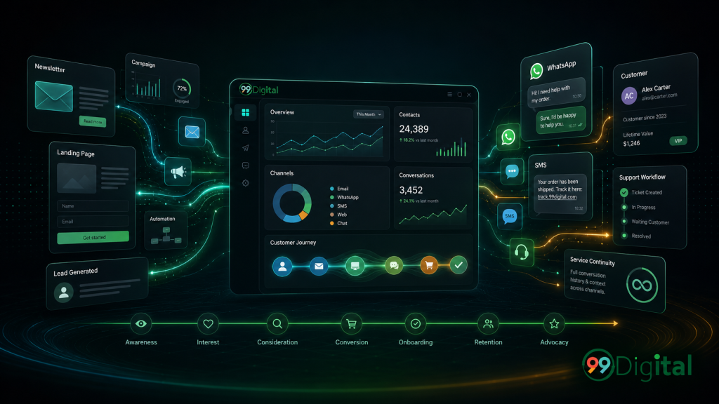 למה ארגונים ועסקים חכמים מאחדים את השיווק ושירות הלקוחות למערכת אחת?
